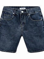 Men's Denim Shorts 2025 Summer Thin Five-point Pants Versatile Simple CowBoys Korean Blue Overalls Denim Short Medium Pants Man