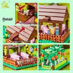 PENDRA Farm Pigsty Windmill Building Set