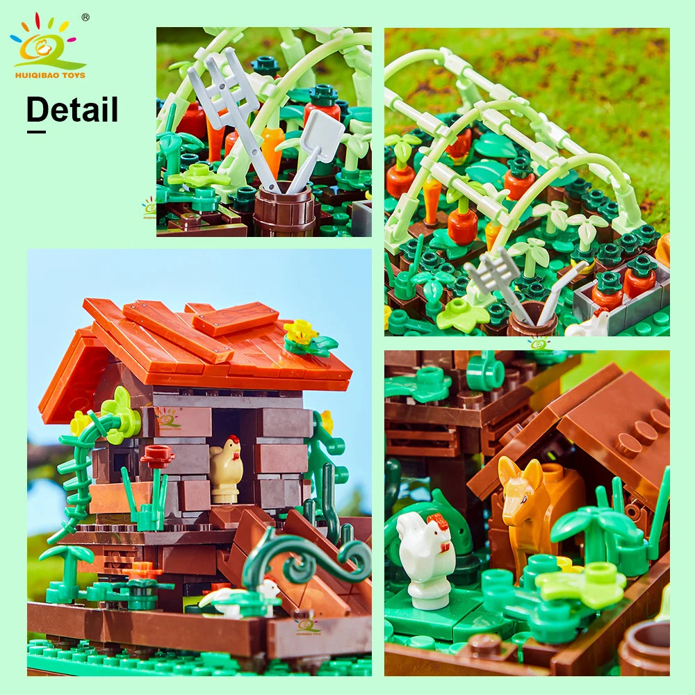 PENDRA Farm Pigsty Windmill Building Set