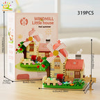 PENDRA Cute Windmill Micro Building Set