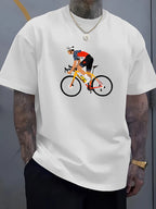 PENDRA Printed Sports Motorcycle T-Shirt