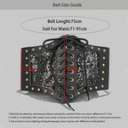 PENDRA Galaene Leather Lace Gothic Corset Belt