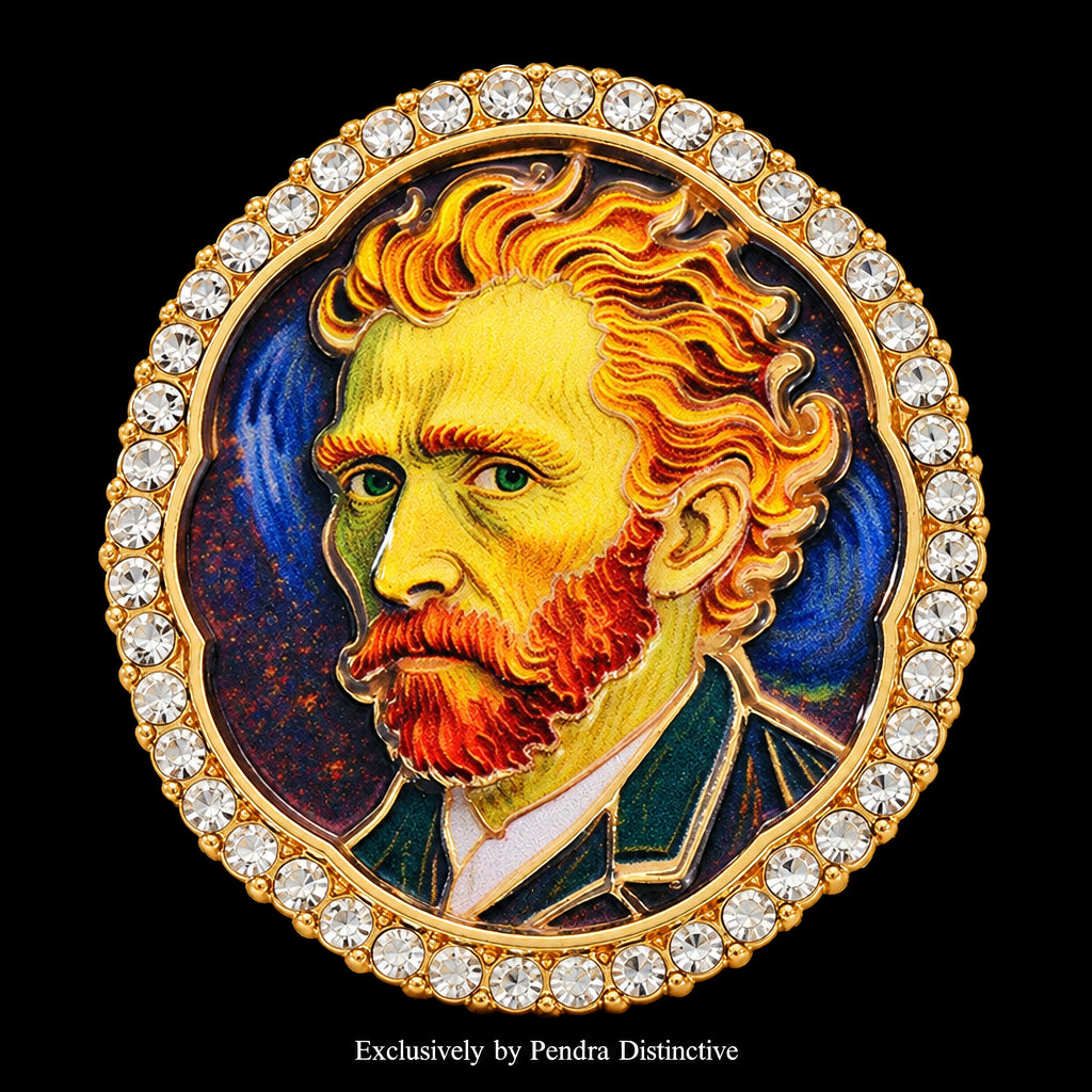 PENDRA Gallery 9-Design Famous Painting Brooch