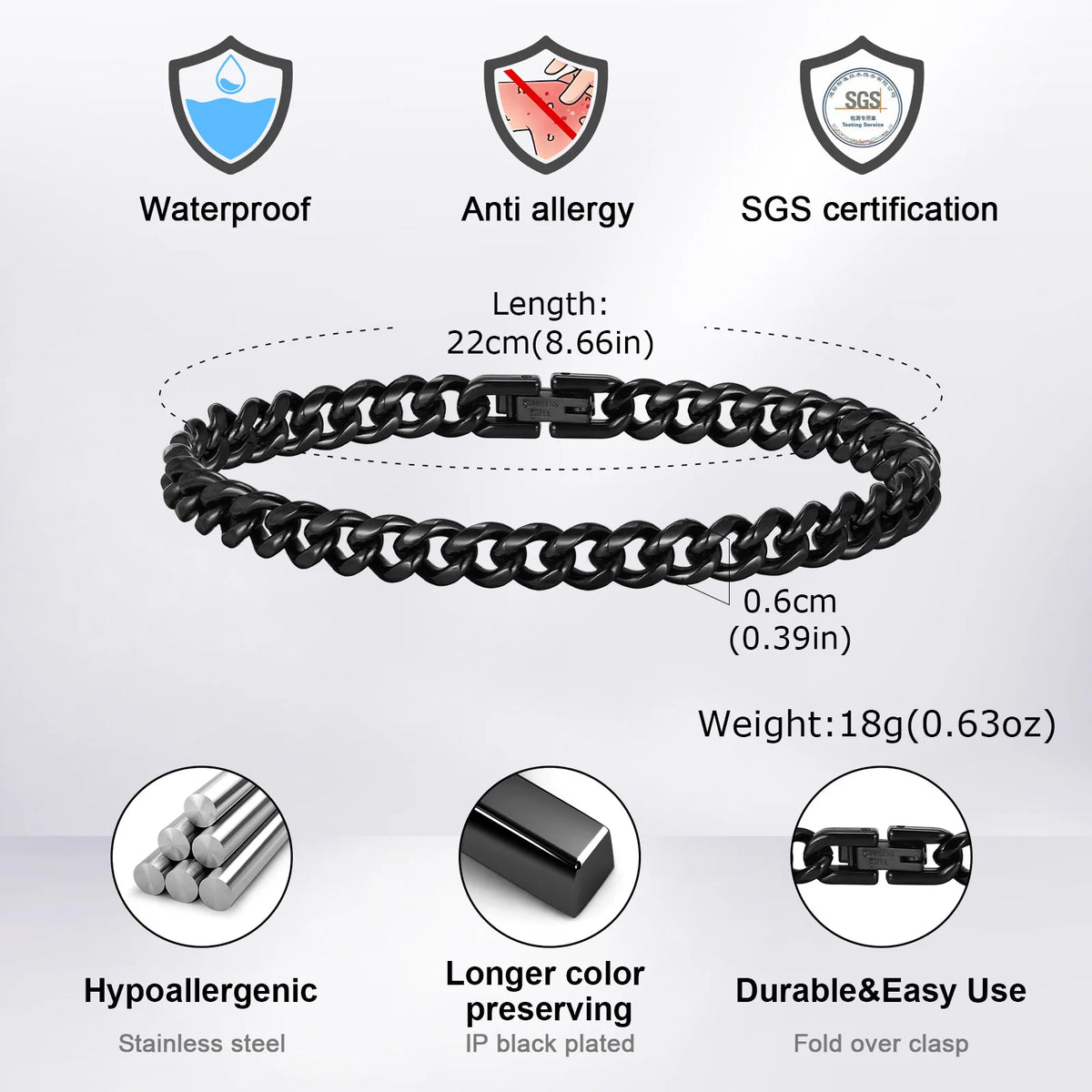 PENDRA Cuban Curb Miami Bracelet