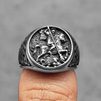 PENDRA Saint George Slay Ring