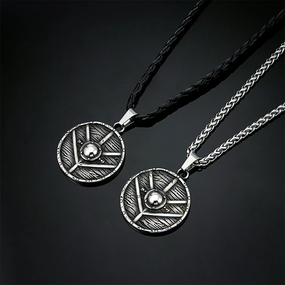 PENDRA Rune Compass Pendant Necklace
