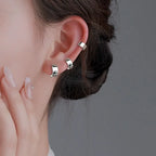 PENDRA Plain Geometry Hoop Earrings