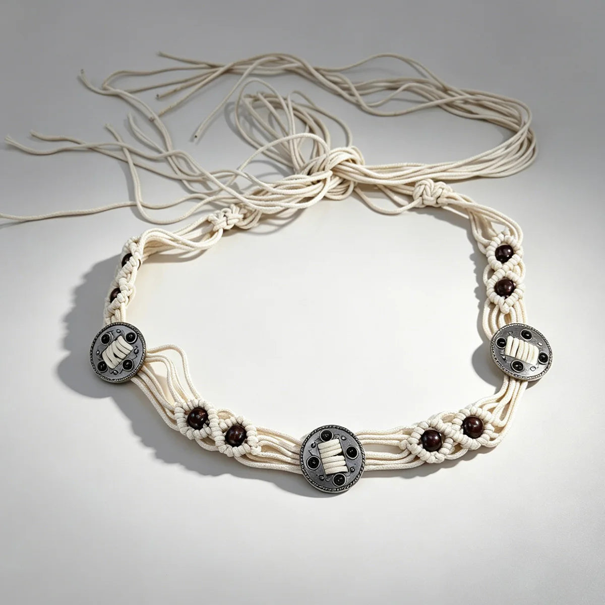 PENDRA Celesia Floral Luxury Waist Chain Belt