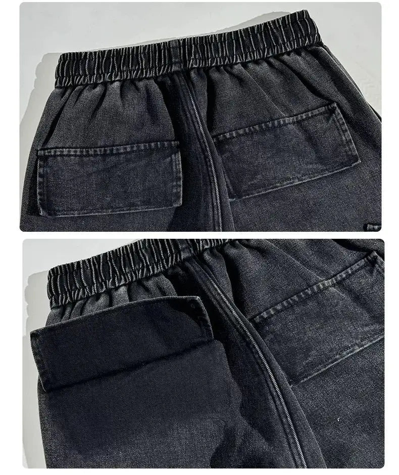 PENDRA Washed Brand Tooling Pants