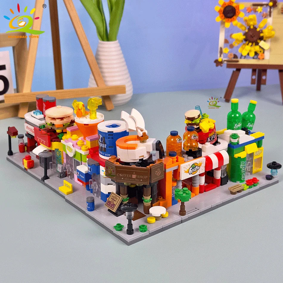 PENDRA Commercial Coffee Mini Building Set