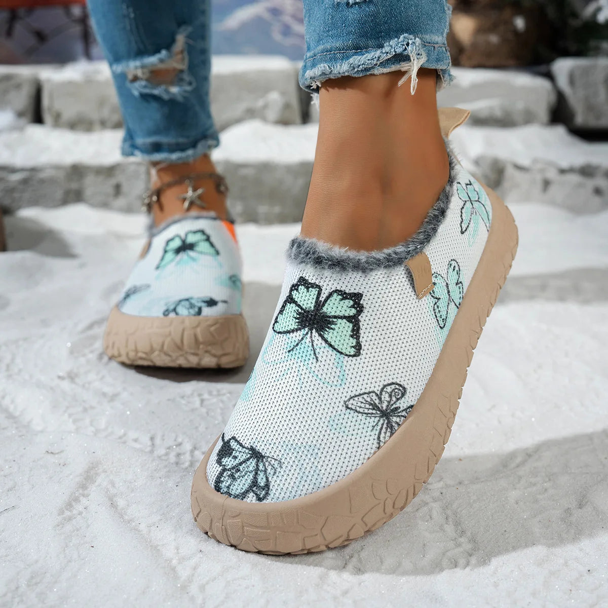PENDRA Cotton Large Size Shoes