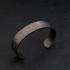 PENDRA Valknut Nordic Stainless Steel Open Cuff Bracelet