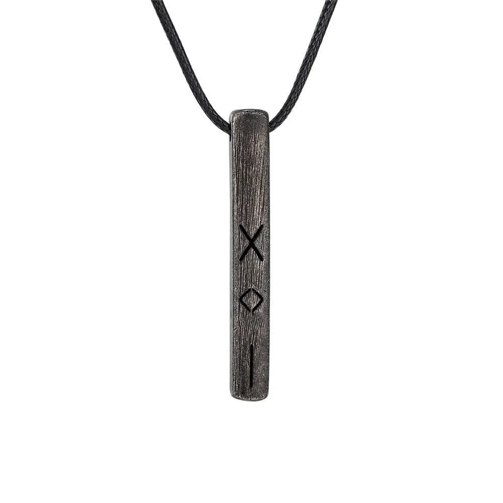 PENDRA Rune Norse Pendant Necklace