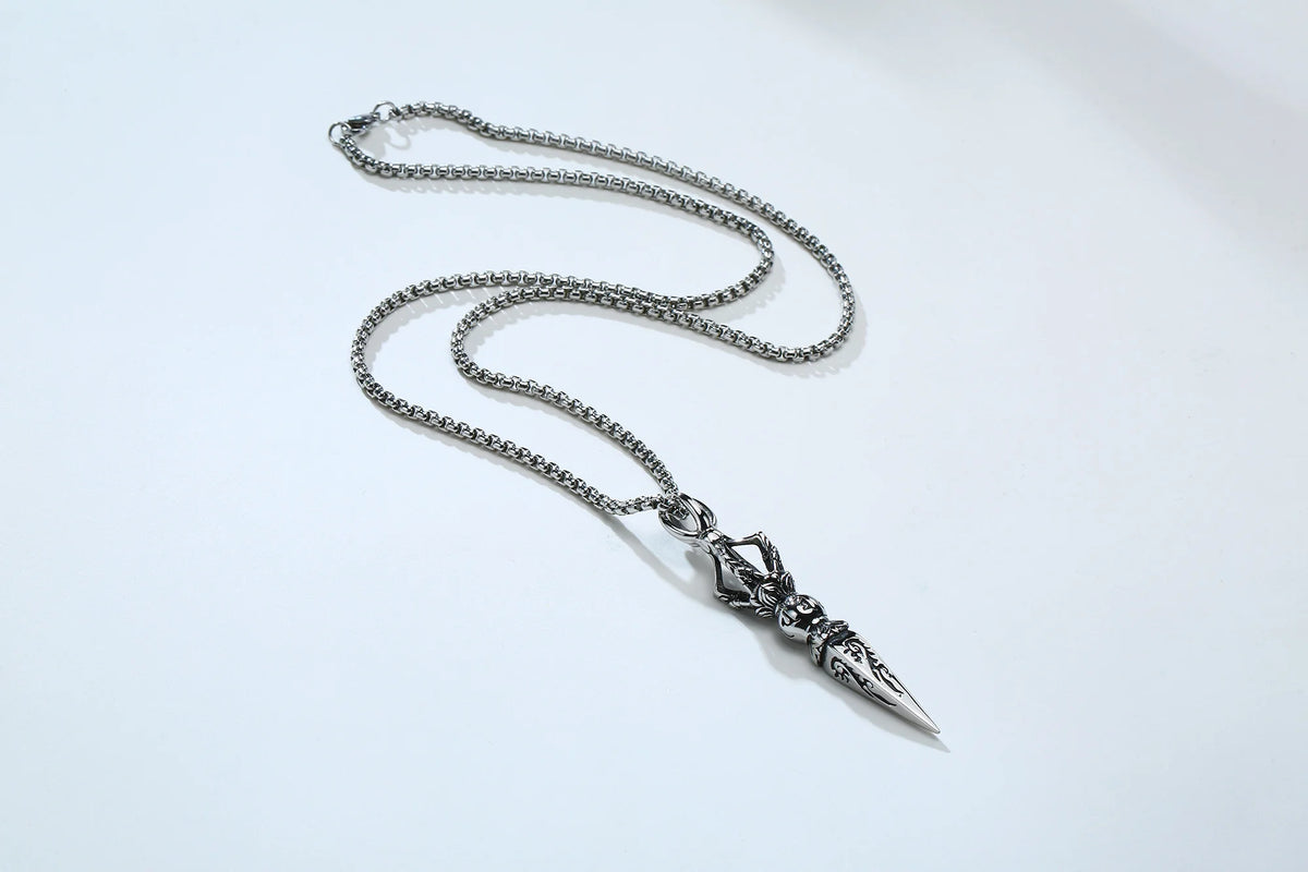 PENDRA Tibetan Gandhanra Pendant Necklace