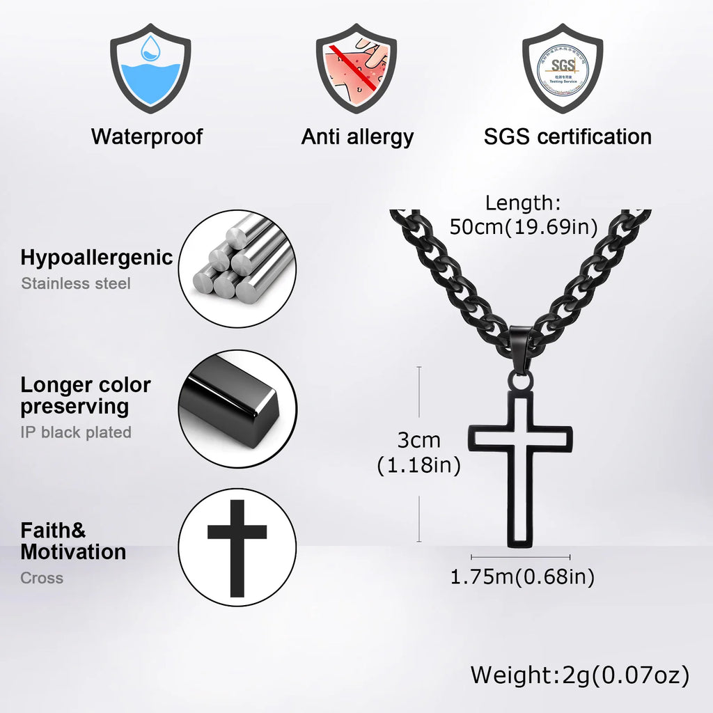 PENDRA Cross Basic Pendant Necklace
