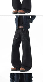 PENDRA Black Bright Line Jeans