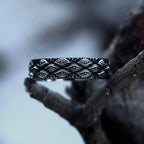 PENDRA DevilsEye 316L Stainless Steel Evil Eye Ring