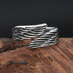 PENDRA Angelwing 316L Stainless Steel Ring