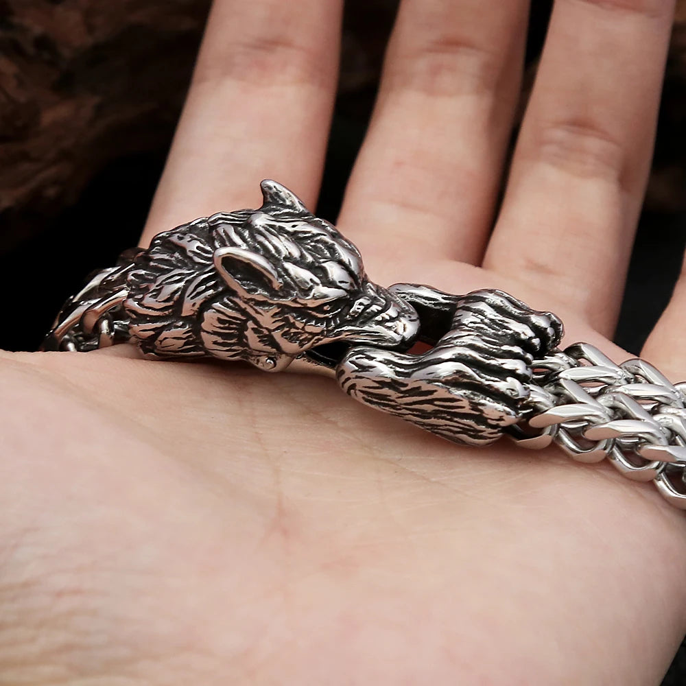 PENDRA Runecrest Nordic Stainless Steel Bracelet