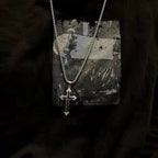 PENDRA Crossgold Gold-Plated Cross Pendant Necklace