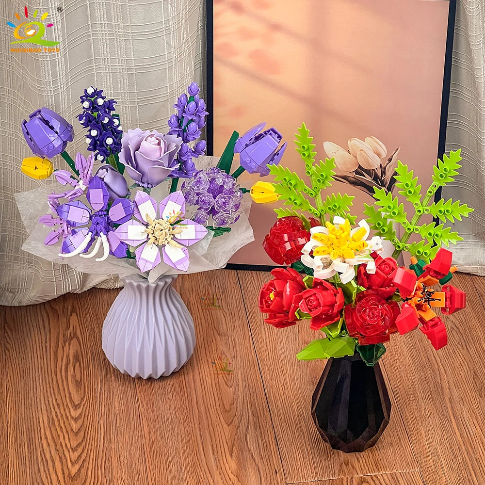PENDRA Eternal Bouquet Floral Building Set