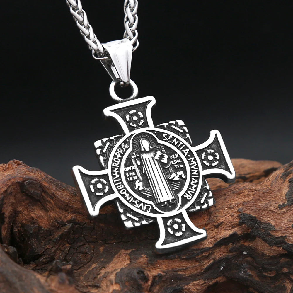 PENDRA Benedictus Saint Benedict Exorcist Pendant