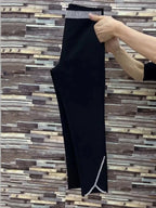 PENDRA Wide Leg Waist Diamond Pants