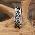 PENDRA Celticknot Stainless Steel Celtic Knot Ring