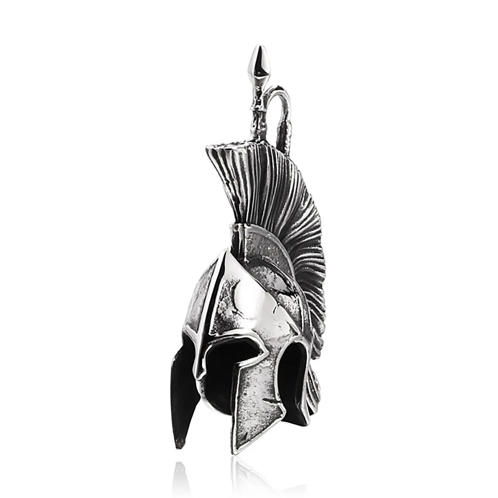 PENDRA Spartanhelm Retro Spartan Warrior Helmet Pendant
