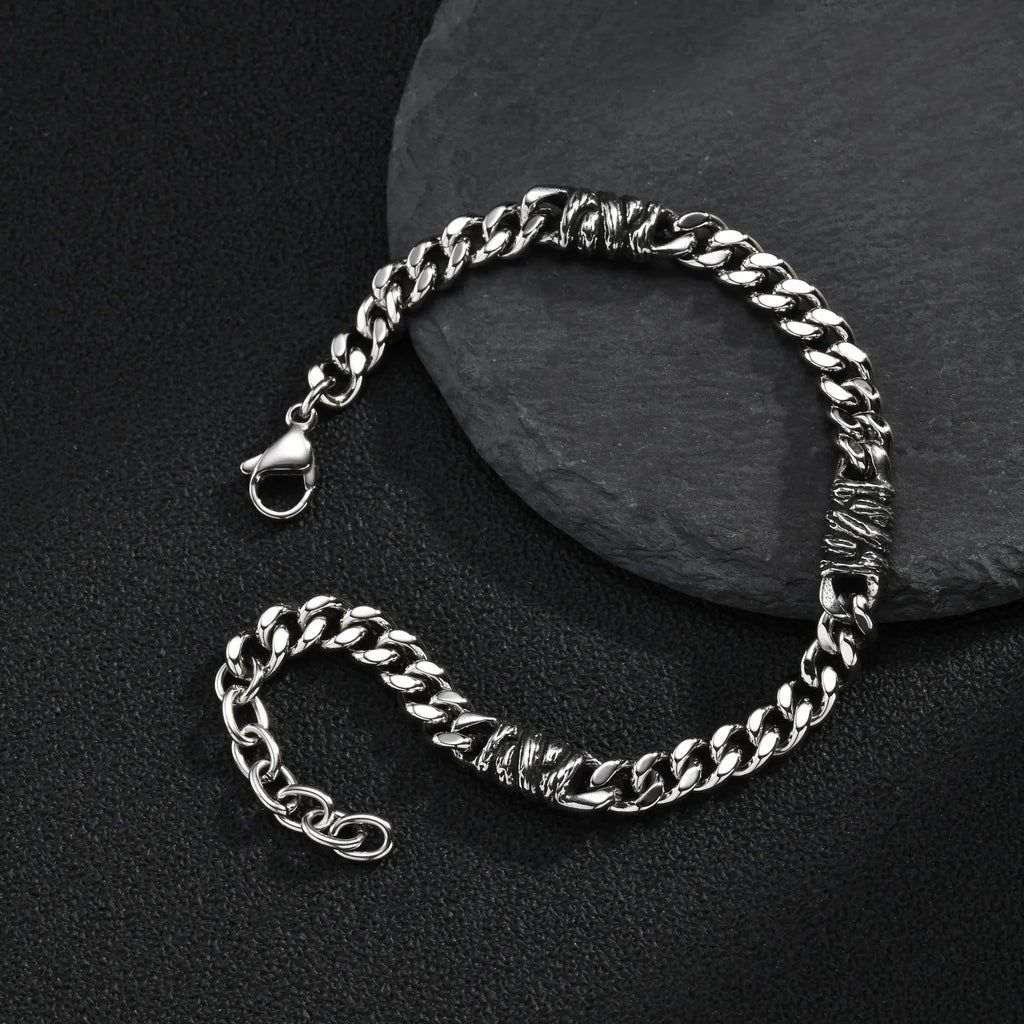 PENDRA Cuban Twisted Link Bracelet