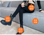 Fashion Women's Trousers 2023 Autumn New High-elastic Double-breasted Tight-fitting High-waisted Slimming Pants Women's Pants