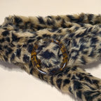 PENDRA Galara Leopard Print Belt
