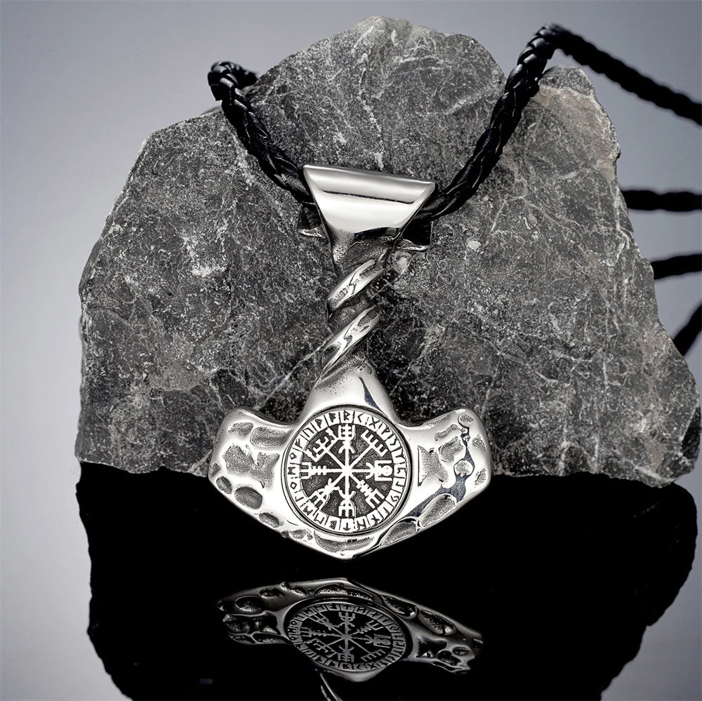 PENDRA Steel Norse Necklace