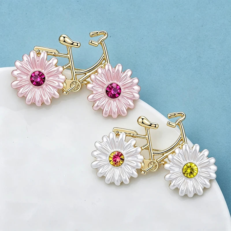 PENDRA Bicyclette Lovely Bicycle Brooch