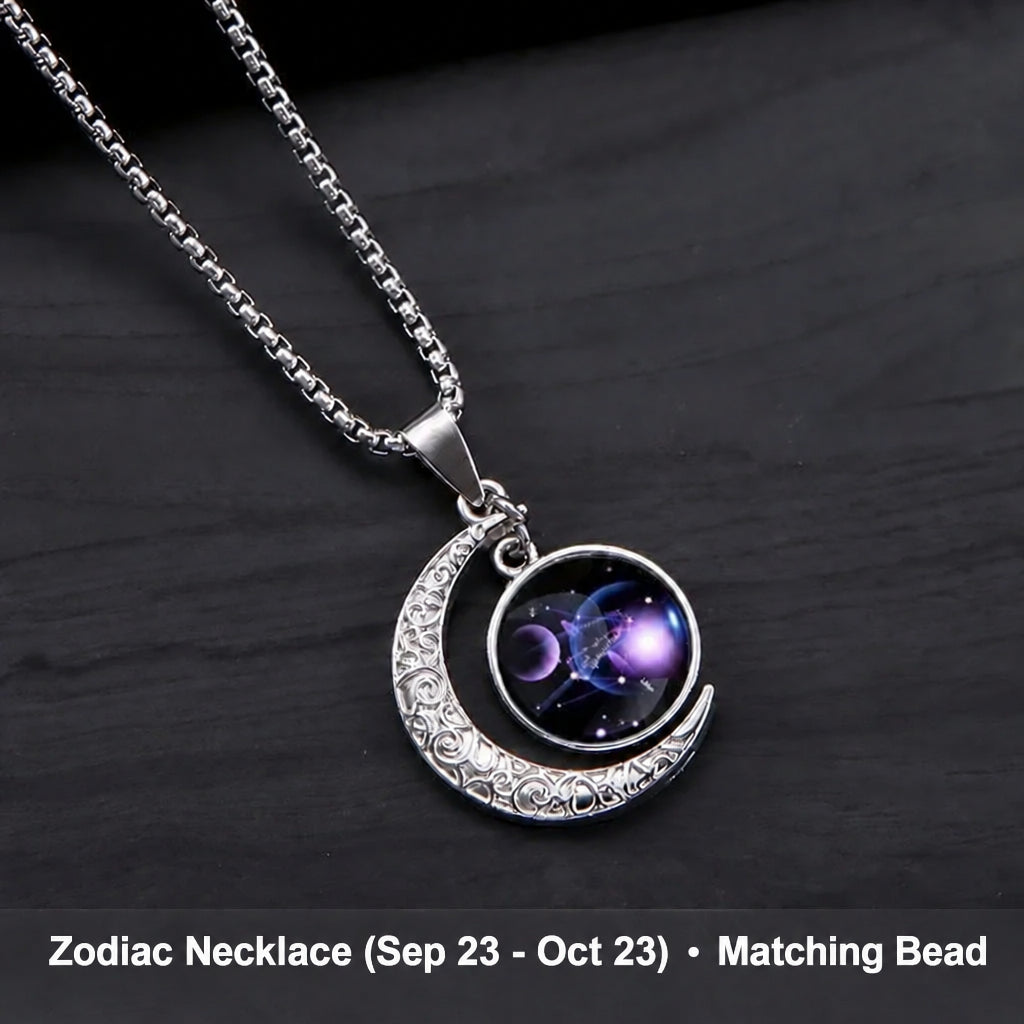 PENDRA Zodiacglow Luminous Twelve Constellations Pendant Necklace