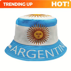 PENDRA Argentina Flag Element Bucket Hat