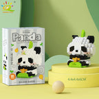 PENDRA Cute Panda Micro Building Set