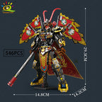 PENDRA SunWuKong Warrior Black Building Set