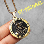 PENDRA St Michael Arch Steel Necklace