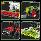 PENDRA Farmer Tractor Cultivator Building Set