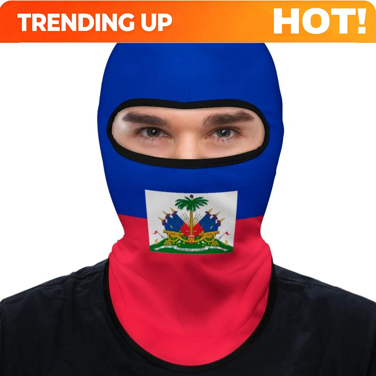 PENDRA Flag Haiti Sunscreen Mask