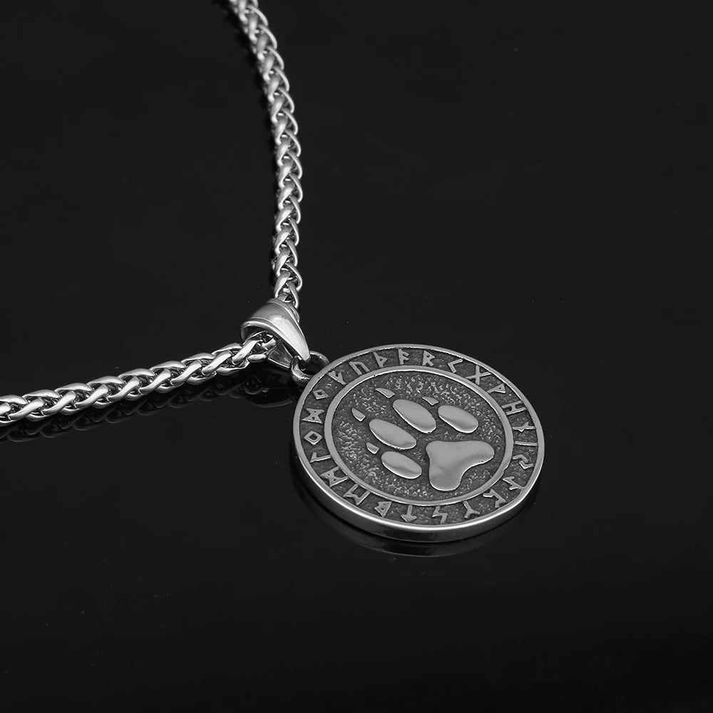 PENDRA Bear Claw Rune Necklace