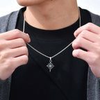 PENDRA Knot Viking Moonstone Pendant Necklace