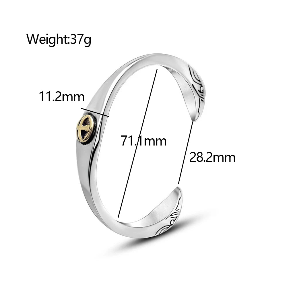PENDRA Eagleflight Punk Stainless Steel Eagle Bracelet