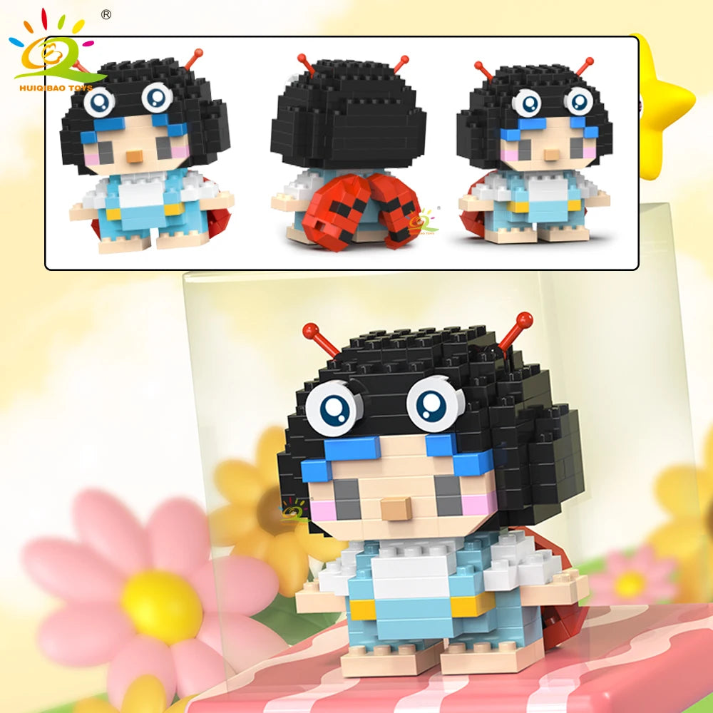 PENDRA Cute Insect Micro Building Set