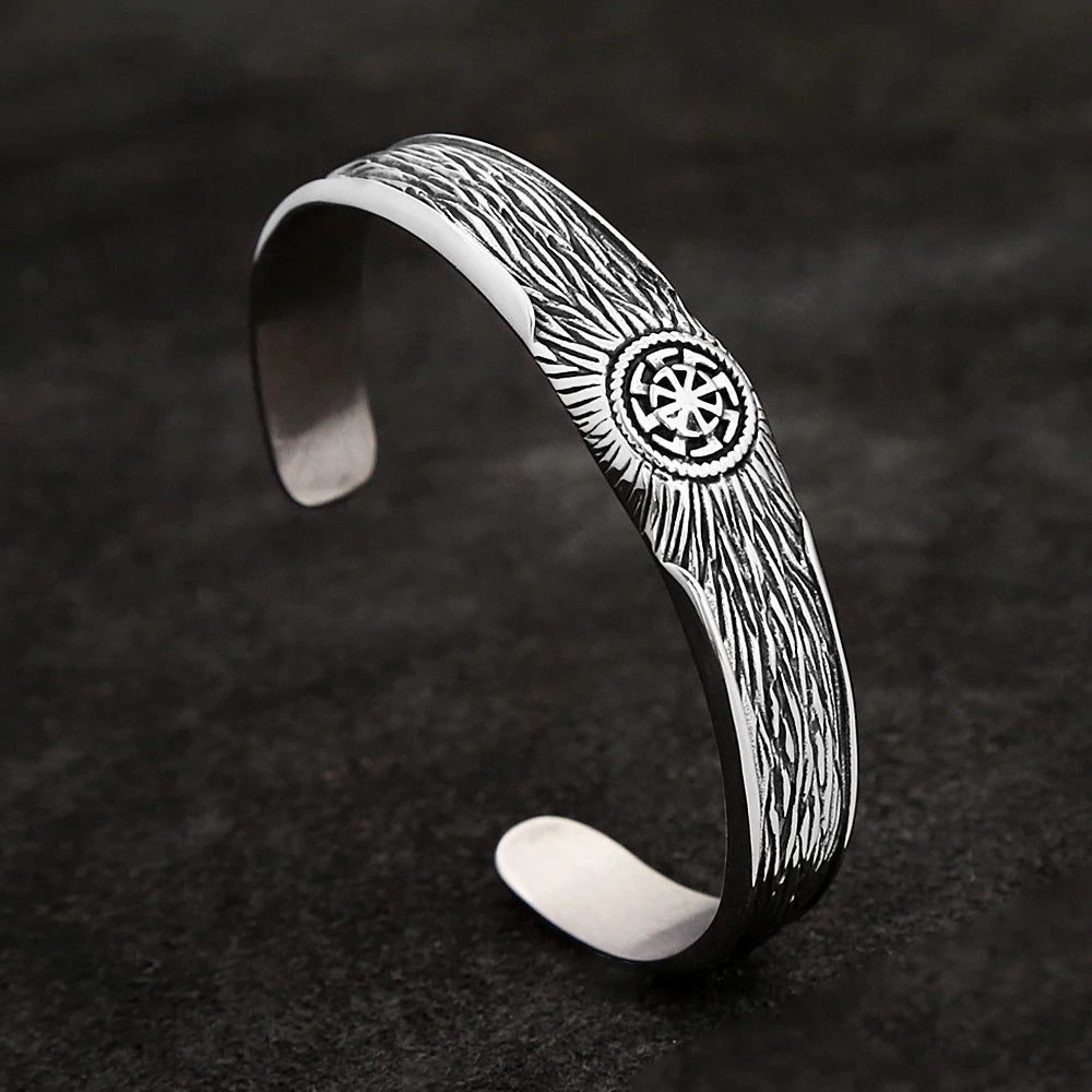 PENDRA Twin Dragon 316L Stainless Steel Bracelet