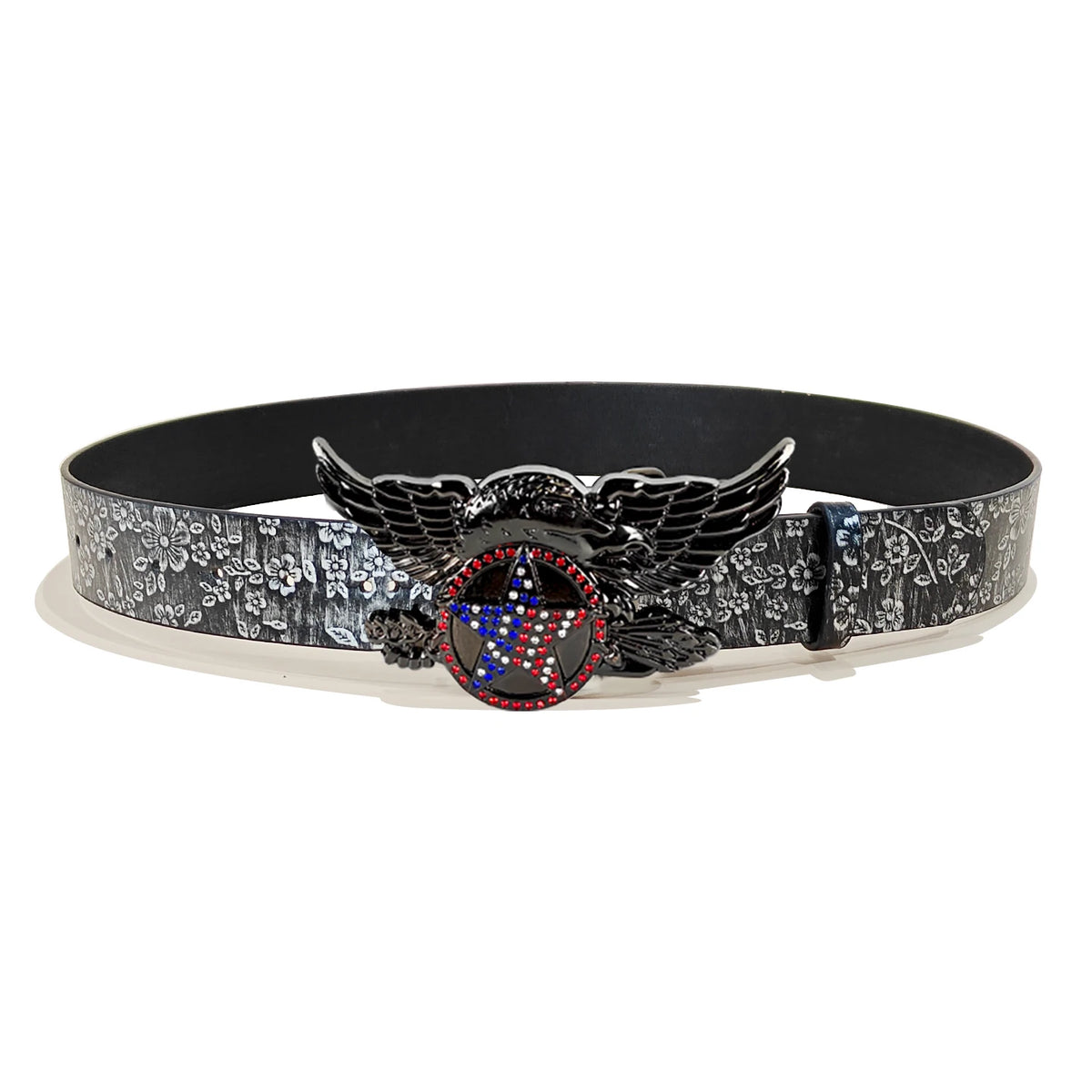 PENDRA Miraeva Leather Skull Gothic Belt