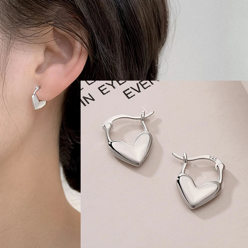 VENTFILLE 925 Sterling Silver Bow Knot Pearl Earring for Women Versatile Korean Design Gift Jewelry Dropshipping
