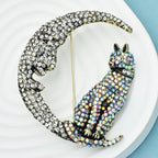 PENDRA Lunelle Rhinestone Brooch