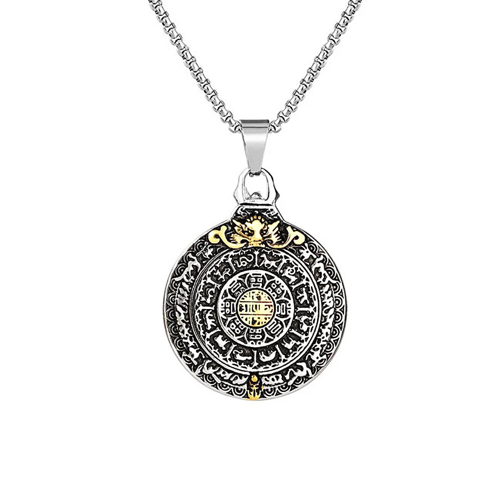 PENDRA Bagua Nine Palaces Bagua Pendant